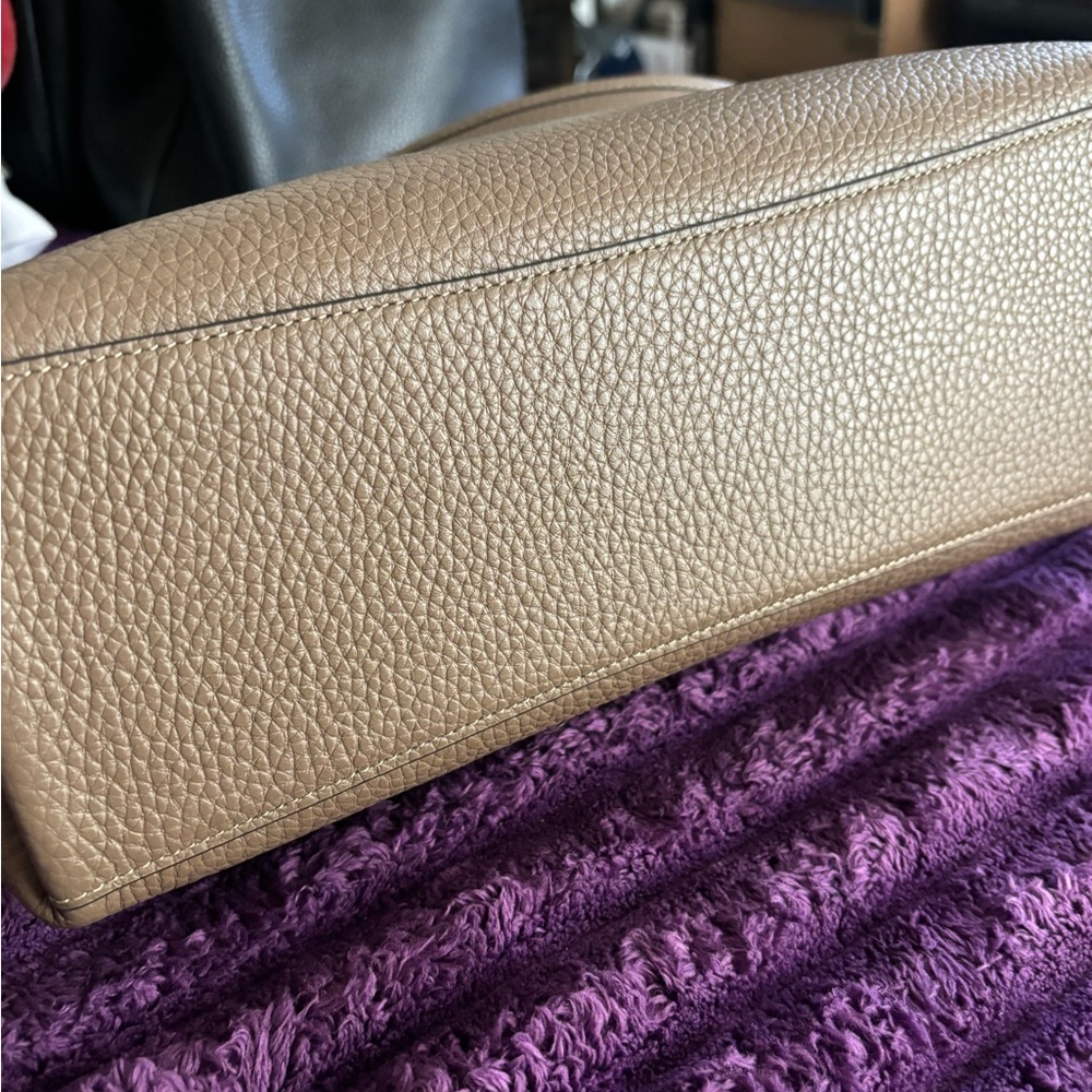 Coach Laurel Brown Pebbled Leather - Picture 3 of 7